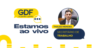 Acompanhe o GDF de Ponto a Ponto desta quinta (19) sobre ações para trabalho e renda