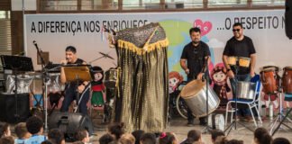 Músicos com deficiência levam alegria para alunos da EC 39 de Taguatinga