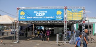 População marca presença no primeiro dia do Saúde Mais Perto do Cidadão no Riacho Fundo II