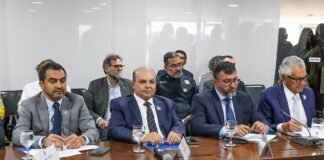 Governador defende parceria no combate aos incêndios florestais e aborda ações criminosas