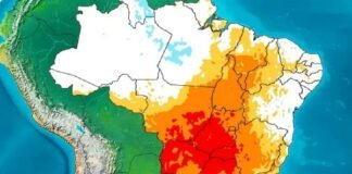 Oitava onda de calor ganha força nesta segunda-feira