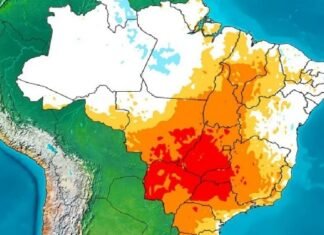 Oitava onda de calor ganha força nesta segunda-feira
