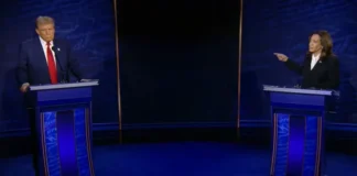 5 momentos tensos do debateentre Trump e Harris