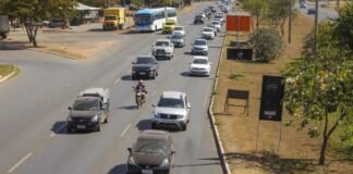Via que passa ao lado do estacionamento do MPDFT será interditada a partir de quinta-feira (19)