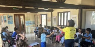 Estudantes do Núcleo Rural Rajadinha visitam Estação Ecológica de Águas Emendadas