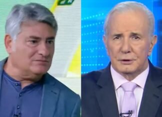 Cleber Machado aparece no SBT e fica atrás da Record; JR atropela rivais