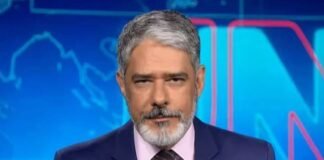 Globo decide quem vai substituir William Bonner no Jornal Nacional
