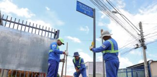 Novas placas de endereçamento são instaladas no Paranoá, que completa 67 anos nesta sexta (25)