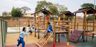 Escola Classe 52 de Taguatinga ganha novo parquinho