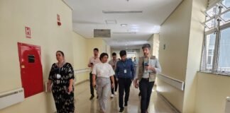 Hospital Regional de Santa Maria recebe visita de fiscalização de entidades de classes