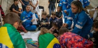 Equipe de saúde mental e atenção psicossocial da FN-SUS atende os repatriados do Líbano