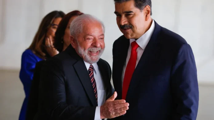 NicolasMadruro-Lula-Itamatary-Brasil-Venezuela-Janja-LuizInacio-CiriaMaduro-Seguranca-Militares-PracaDos3Poderes-6-848x477