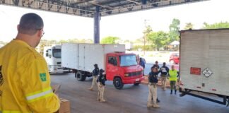 Comissão distrital promove operação para fiscalização de produtos perigosos