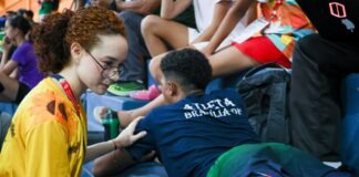 Estudantes do DF contaram com serviço de fisioterapia nos Jogos Escolares Brasileiros