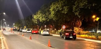 Fim de semana registra 71 flagrantes de motoristas alcoolizados