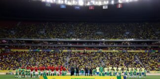 Brasilienses lotam Arena BRB Mané Garrincha para ver goleada do Brasil pelas Eliminatórias