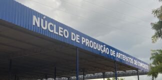 Núcleo de Artefatos de Concreto aumentará capacidade de produção de meios-fios e bloquetes