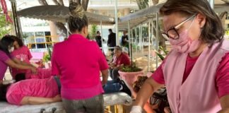 Mulheres em tratamento de câncer têm uma tarde de acolhimento no Hospital de Base