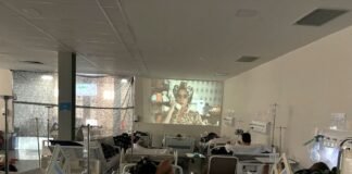 Cineminha leva alegria e acolhe pacientes no HSol