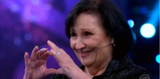 Na Globo, Dona Déa surpreende e beija Cauã Reymond e Juan Paiva