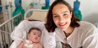 Leticia Cazarré exibe detalhe do tratamento da filha e dispara: “Sou uma porcaria de pessoa”