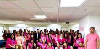Ação de conscientização destaca Outubro Rosa no IgesDF