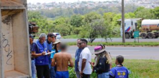 Samambaia recebe ação coordenada do GDF que promove acolhimento a pessoas em situação de rua