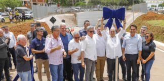 Governador Ibaneis Rocha inaugura novo complexo viário do Riacho Fundo