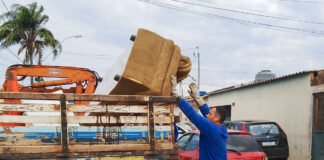 Mais de 300 toneladas de inservíveis já foram retiradas das ruas de Ceilândia este ano