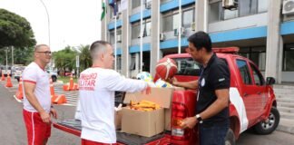 Equipamentos esportivos são doados para forças de segurança do DF