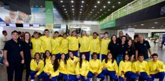 Estudantes do DF desembarcam em João Pessoa para os Jogos da Juventude 2024