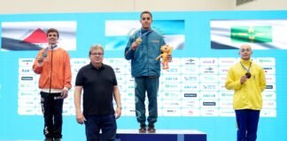 Ginástica do DF se despede dos Jogos da Juventude com medalha de aluno da rede pública