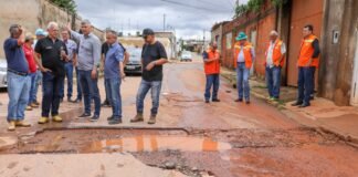 GDF faz trabalho de mapeamento e recuperação do Sol Nascente/Pôr do Sol após fortes chuvas