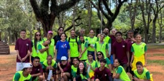 Atletismo paralímpico do DF treina no Parque Ibirapuera
