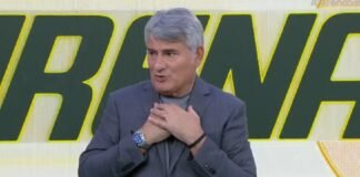 Brasileirão 2025: Contratado do SBT, Cleber Machado surge com uniforme da Record pela 1ª vez
