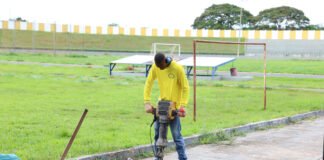 Obras no Estádio Augustinho Lima, em Sobradinho, levam mais infraestrutura à comunidade esportiva do DF