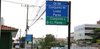 Placas de endereçamento do Guará são renovadas com investimento de R$ 3 milhões