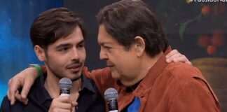 Faustão surpreende filho com conselho sobre carreira
