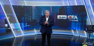 Ao vivo no SBT, Datena erra de novo, cita Band e até o filho