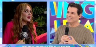 A Usurpadora retornará em 2025 no SBT; Gaby Spanic confirma ao vivo no Domingo Legal