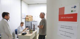 Ambulatório do Viajante oferece cuidados gratuitos para quem vai deixar o país