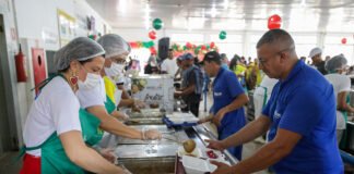 Nosso Natal: 3 mil refeições foram servidas no Restaurante Comunitário da Estrutural