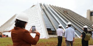 Na reta final das obras, Teatro Nacional Claudio Santoro recebe últimas visitas técnicas