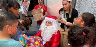 Festa natalina destaca serviços no CAPSi da Asa Norte