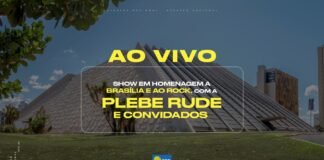 Rock de Brasília é destaque na Sala Martins Pena com show da banda Plebe Rude; assista!