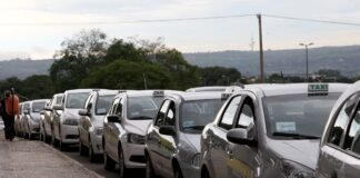 Táxis do Distrito Federal são autorizados a circular com novas tarifas