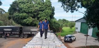 Operações apreendem 51 mil litros de óleo e 51 toneladas de açúcar e bebidas em rodovias do DF