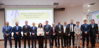 Autoridades são homenageadas com medalha Mérito Integração Segurança Pública