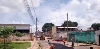 Obra vai melhorar trafegabilidade em vias do Sol Nascente/Pôr do Sol atingidas pela chuva