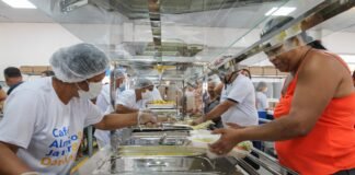 Confira o funcionamento dos restaurantes comunitários no ano-novo